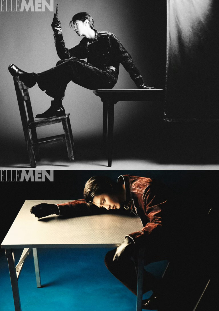 陈哲远登上《ELLEMEN》六月刊封面，拿捏多元质感，把少年干净感、成熟禁欲感、