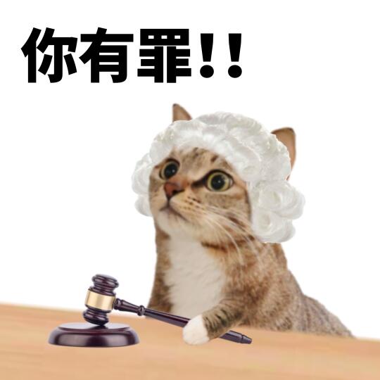 聊天必备审判表情包