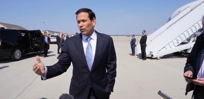 美国国务卿卢比奥今天说：“美国经常被要求在战争中提供帮助，我们也确实提供了帮助。