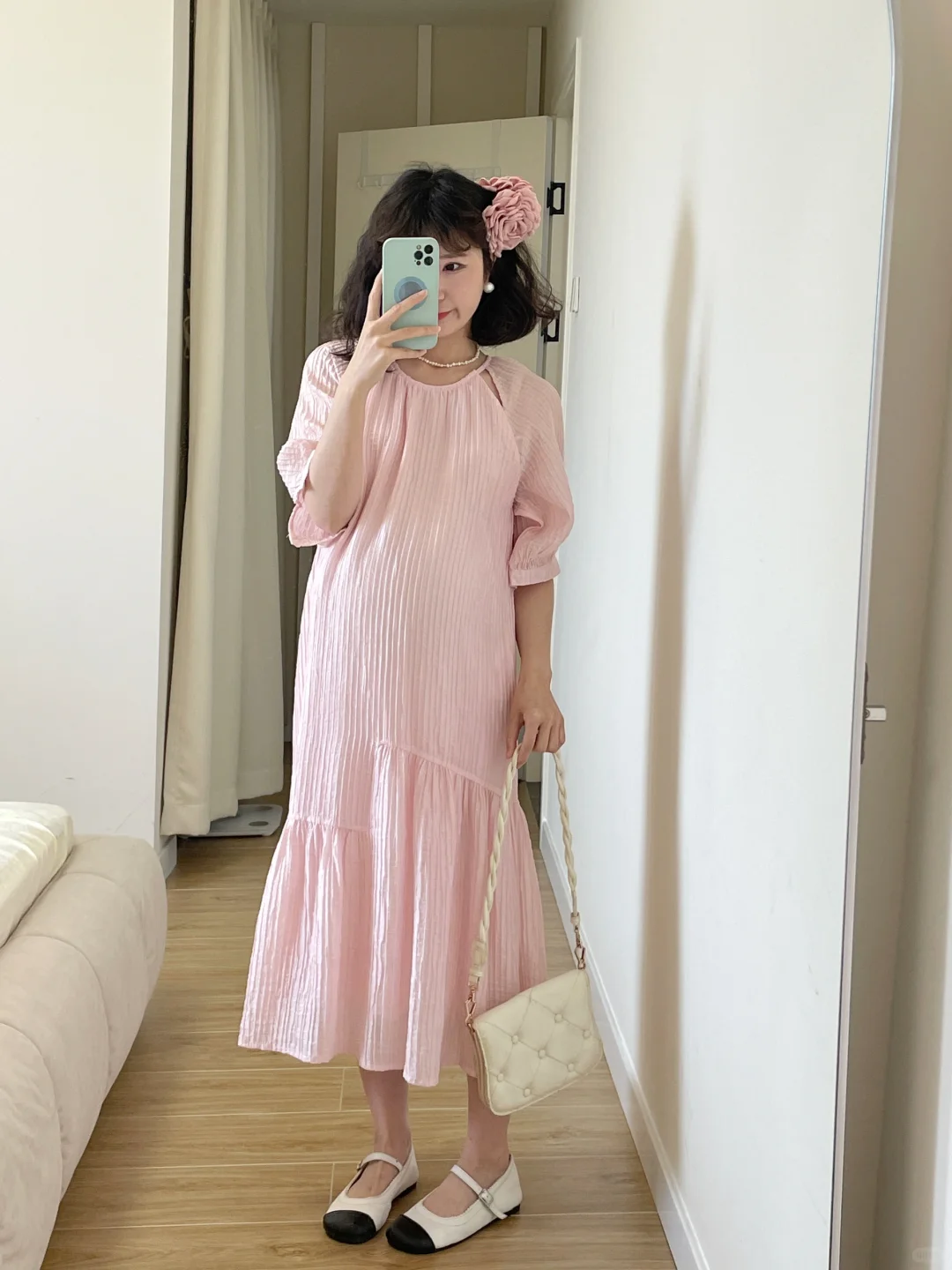 小个子孕妈夏天怎么穿呀～