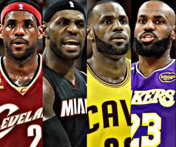 你最喜欢哪个时期的詹姆斯？克利夫兰骑士骑士nba詹姆斯