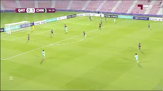U16国足小将刘宇洋对阵卡塔尔的这个进球太漂亮了，禁区连过3人来个内切破门，个人