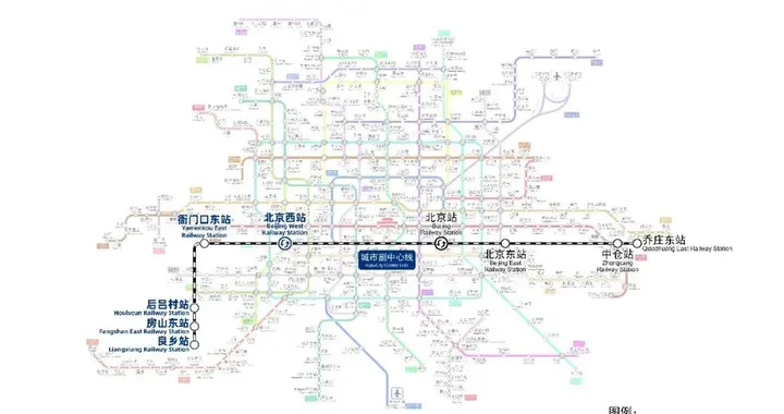 北京市郊铁路副中心线西段提升工程即将投运，全长31.5公里