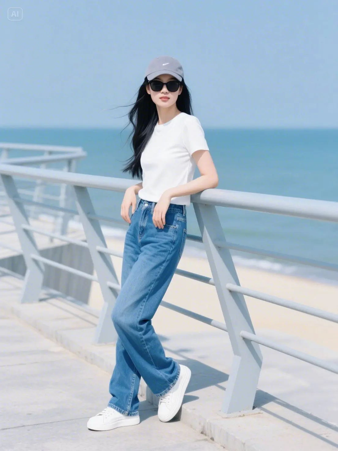 即梦AI 夏天该有的样子 夏季穿搭 每日分享