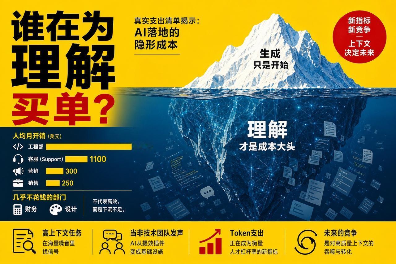 【AI账单里的真相：谁在挥霍，谁在进化】

Marty Kausas晒出的这份C