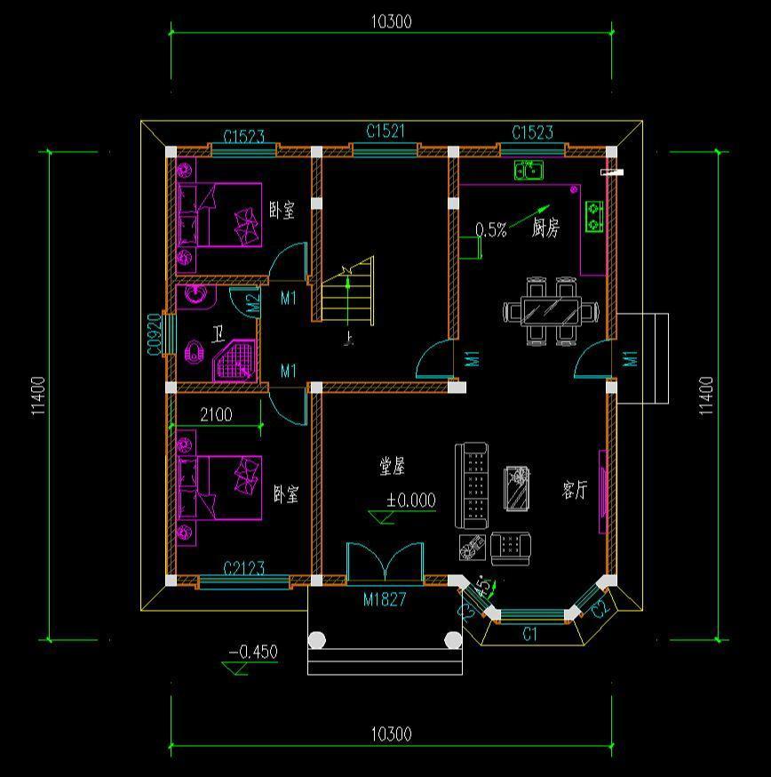 怎么就没有人发现这套设计的好呢？别墅设计 别墅 农村自建房 农村自建别墅