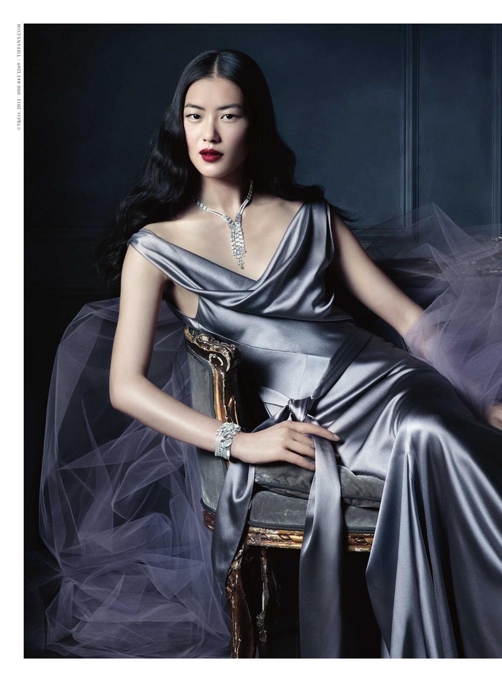 刘雯[超话]Vogue US May 2013 Tiffany & Co.投放 