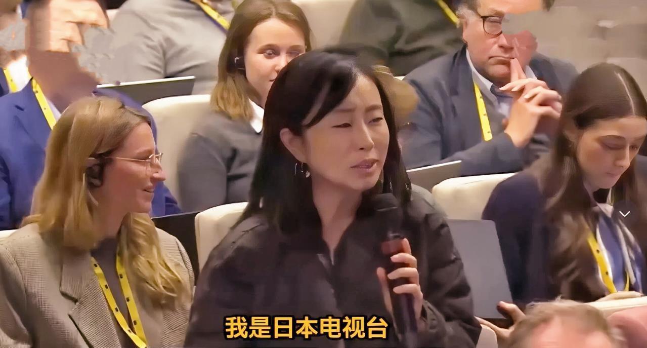 当日本女记者问及如何看待东大对乌态度时，泽连斯基说，他们对我们的胜利和俄罗斯的胜
