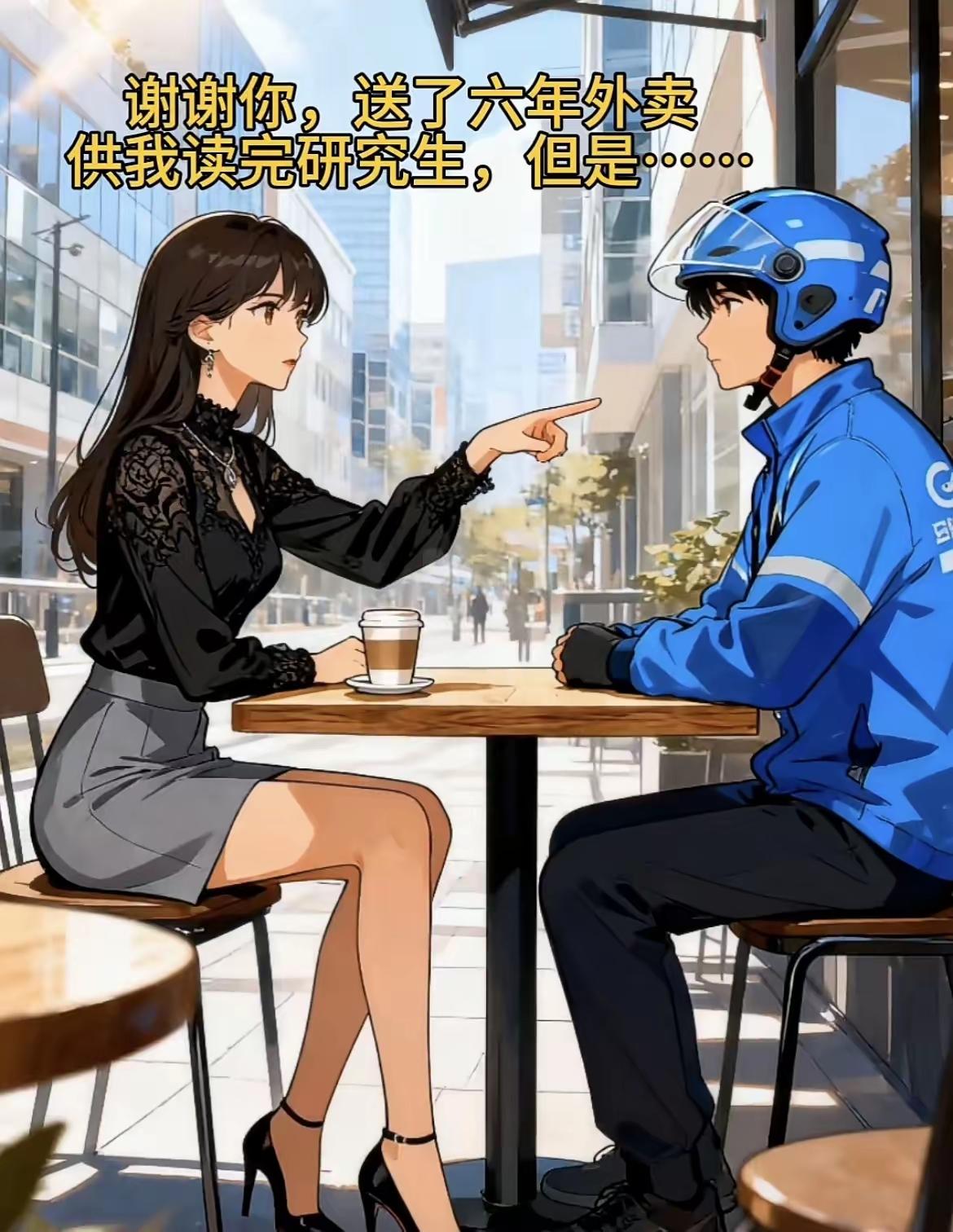 我们俩现在的社会资源平台已经不在一个起跑线上了。很抱歉。我们俩在一起是不会有幸福