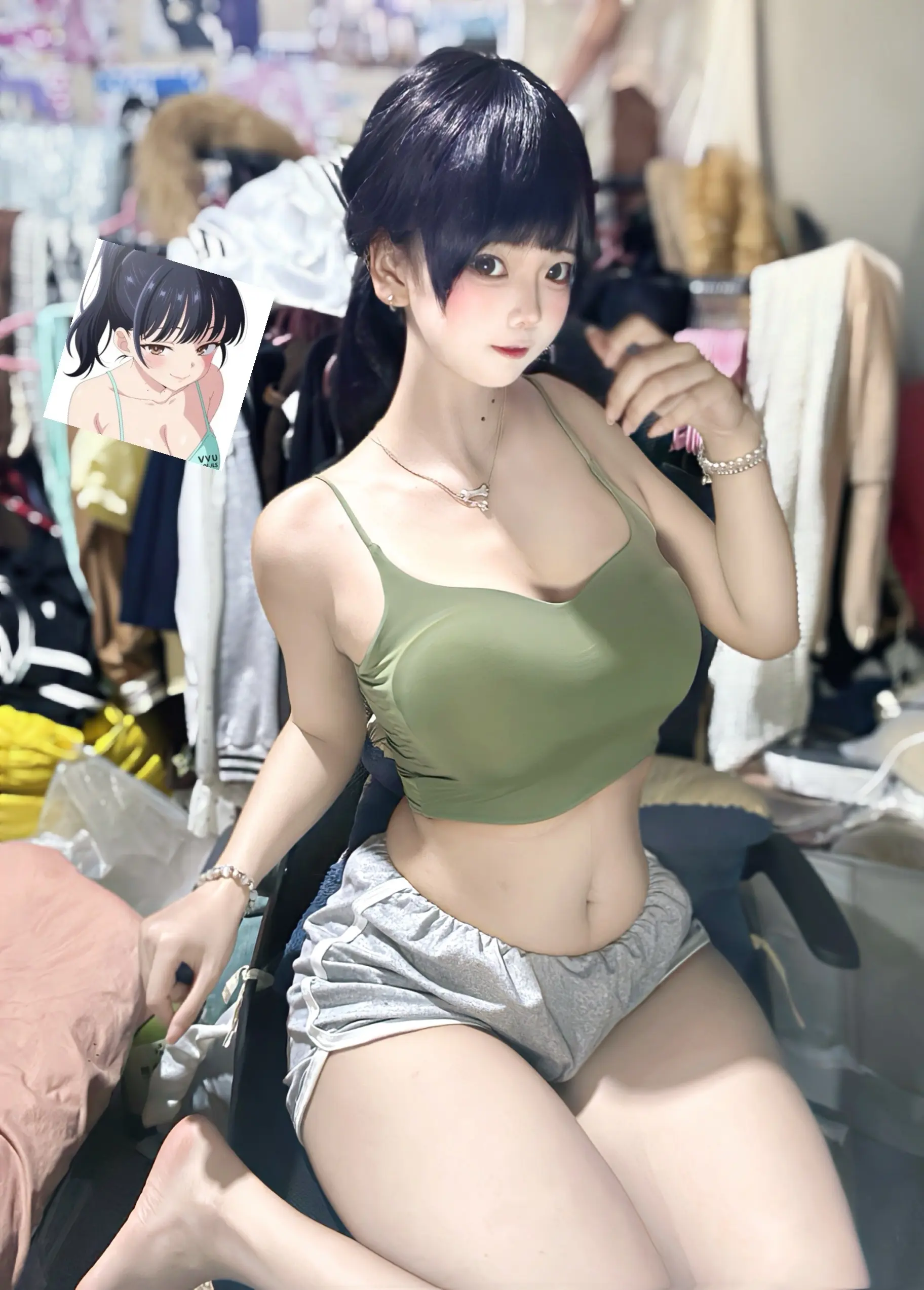 姐姐胖了也好看…