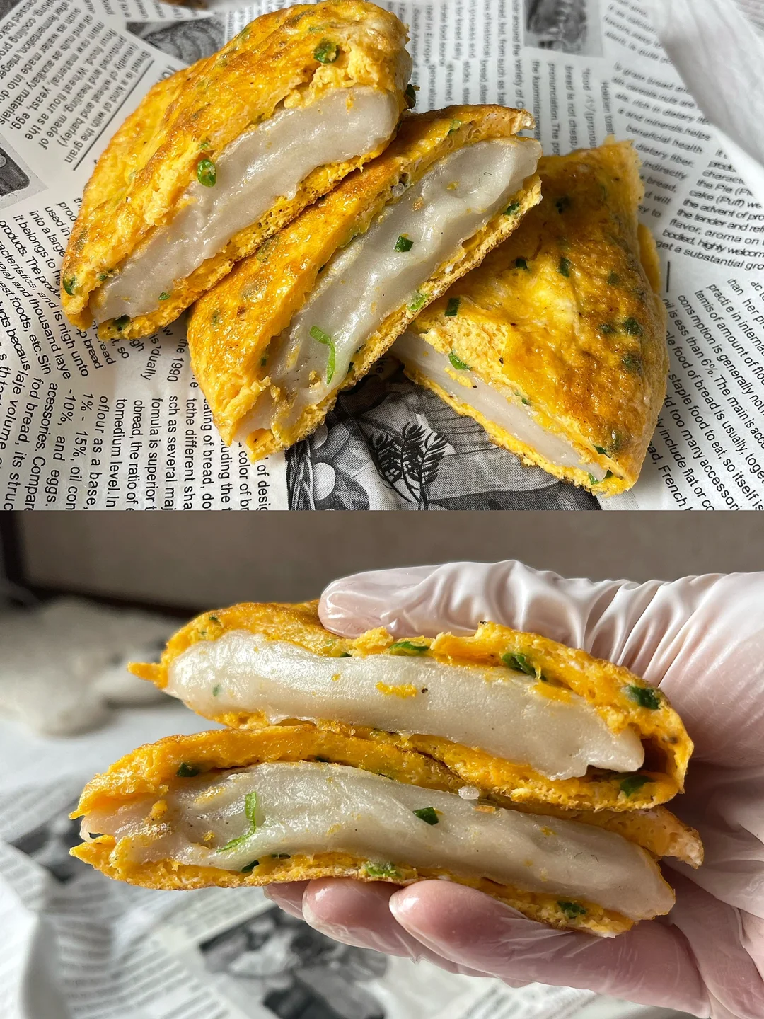 吃痩不饿瘦…快试试糯叽叽鸡蛋糍粑