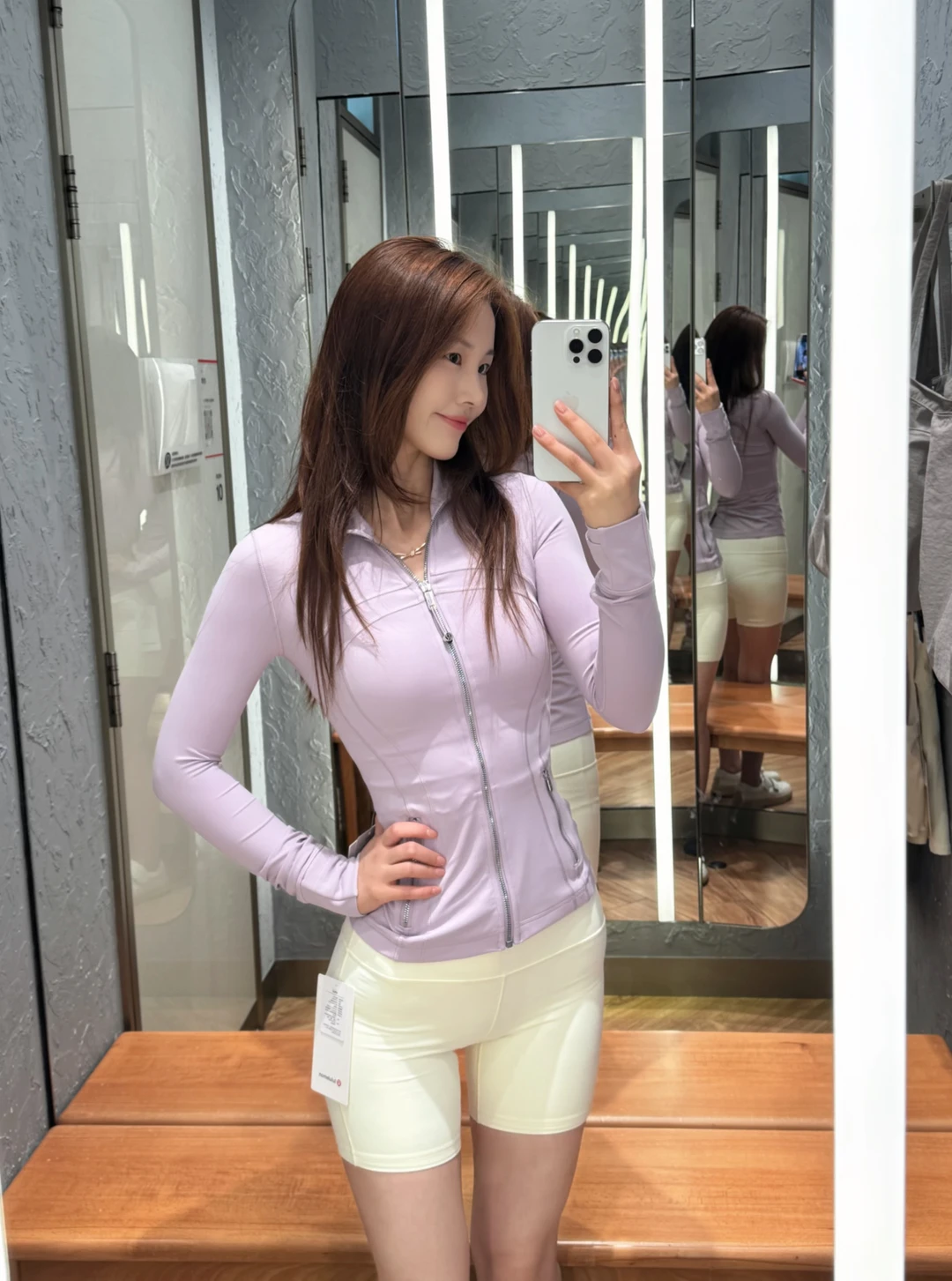 Lululemon Define💜☁️🫧芋泥温柔穿搭