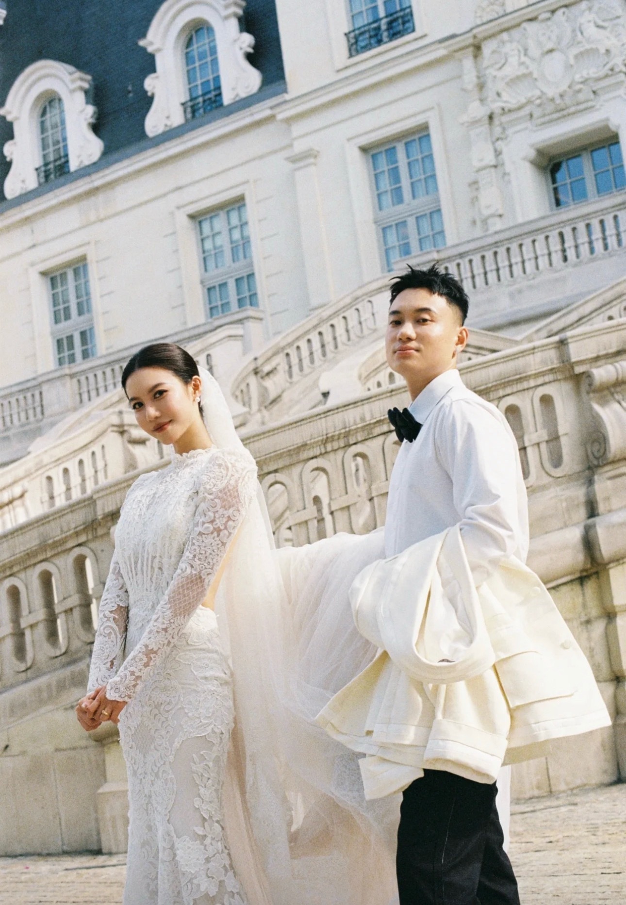 幸福！AnsrJ和老婆叶睿楠拍婚纱照了！AnsrJ