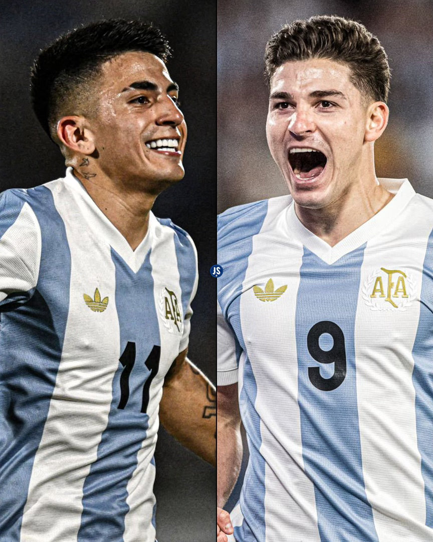 🚨Tyc跟队埃杜阿尔马达和阿尔瓦雷斯将成为对阵毛里塔尼亚队的前锋。阿根廷队热身