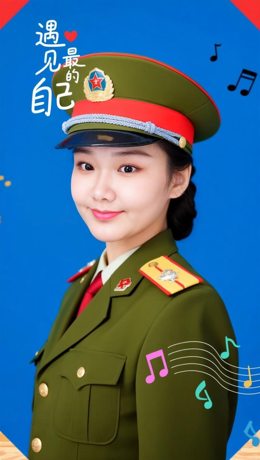 AI军装风采照