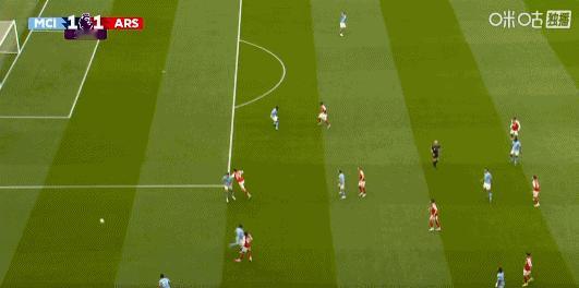 曼城vs阿森纳多纳鲁马0度角爆射，哈哈哈哈哈哈真给我看笑了……