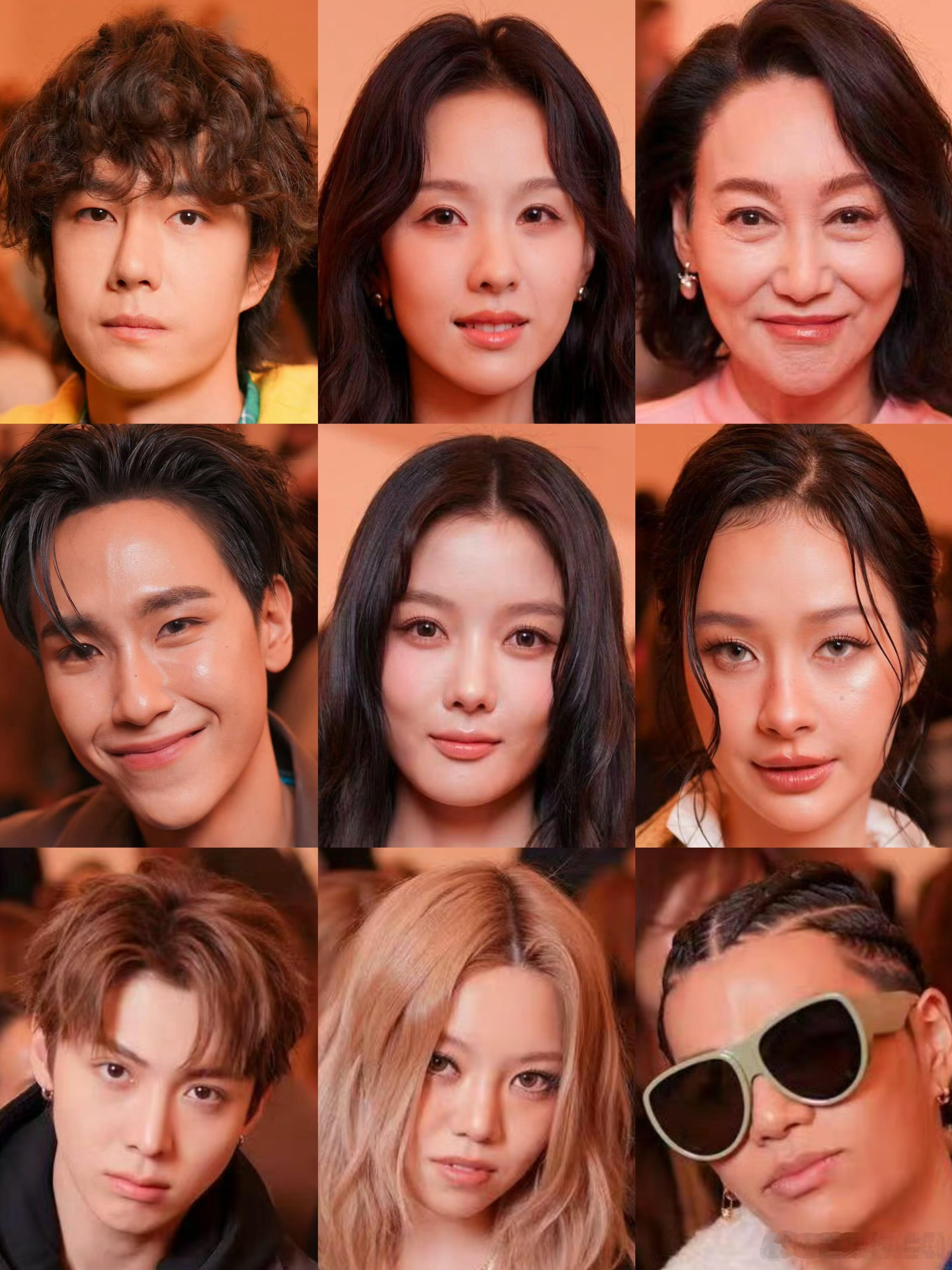 罗意威大秀G社怼脸生图，王一博、惠英红、陈都灵、金裕贞、Junior、Milk 