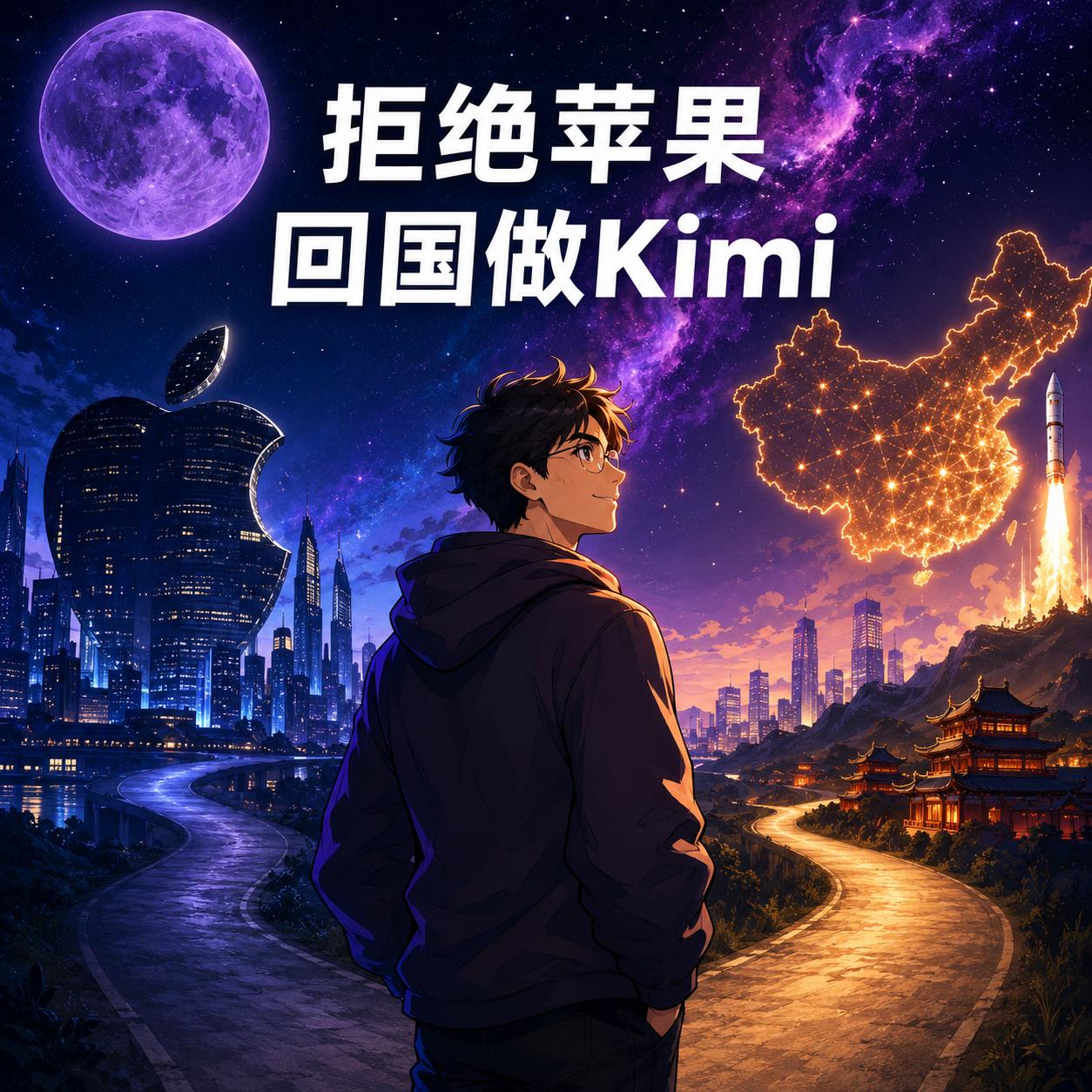 苹果想招他，开出"北京办公室随便坐"的条件，他还是回了国，自己创业。

这是Ki