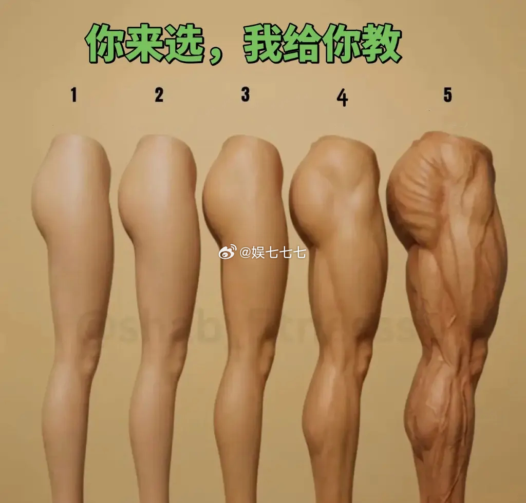 五种腿形 你来选 