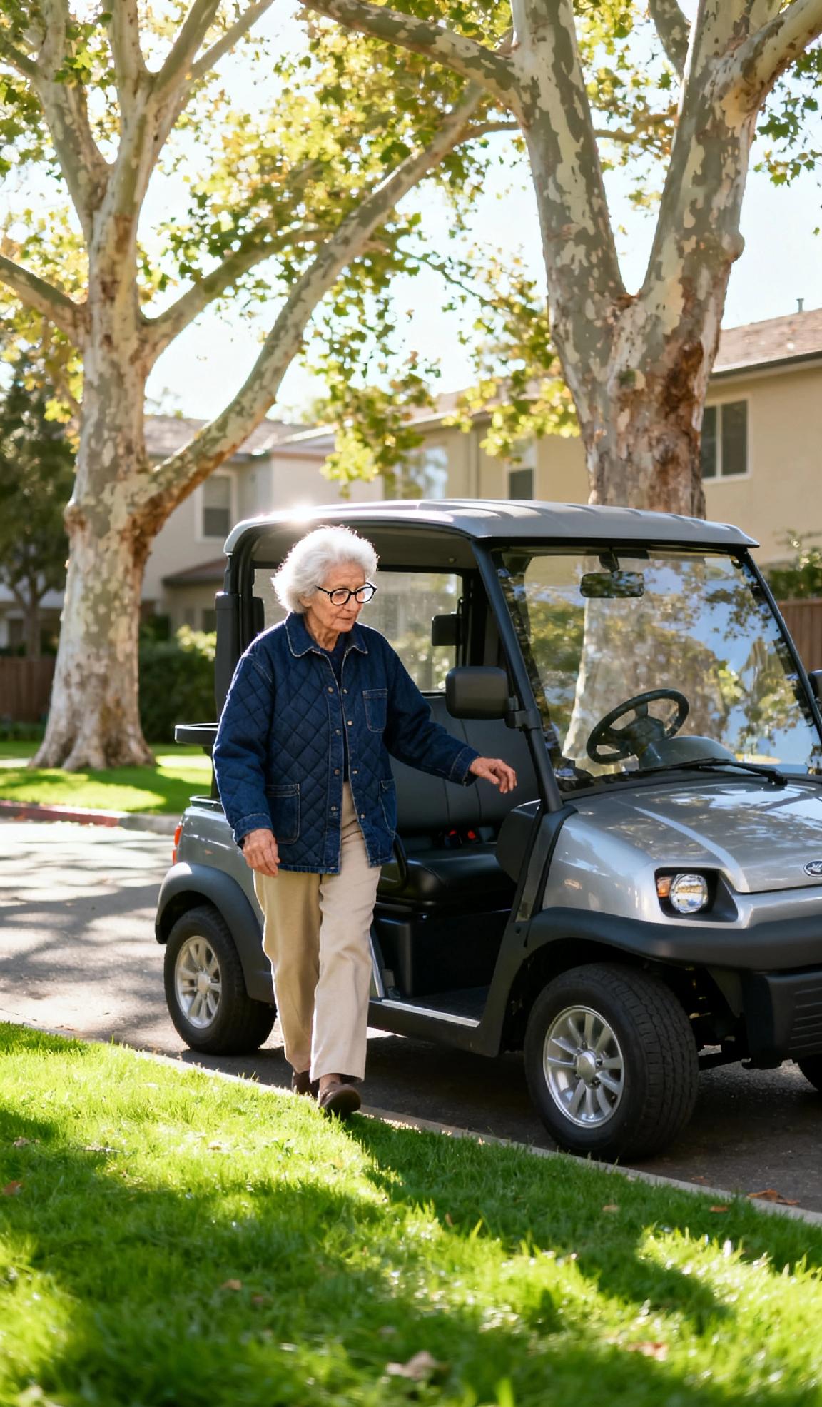 为什么要用老年代步车? 对老年人来说，老年代步车是短途出行的“刚需神器”！操作简