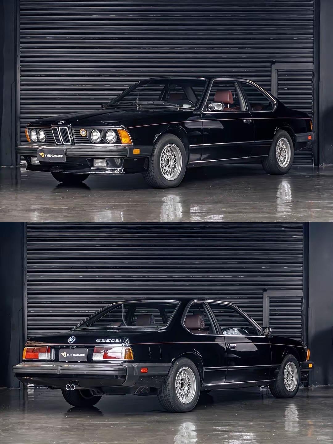1986年，宝马推出的635CSi，隶属于经典的E24 6系，是那个时代最具辨识