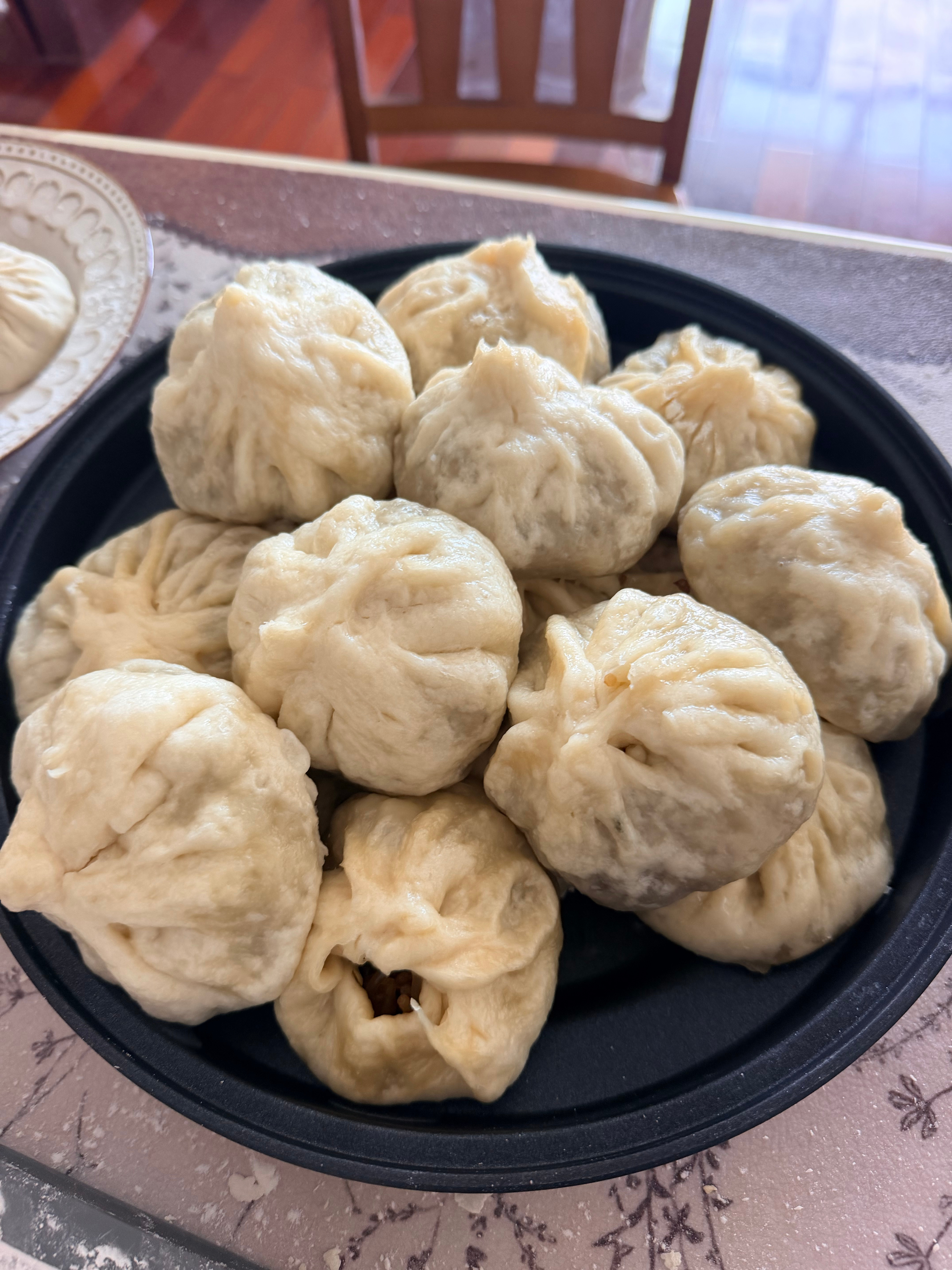 哎妈呀这谁包的大包子！！！！我！！！！第一次包就成功！！！！！ ​​​