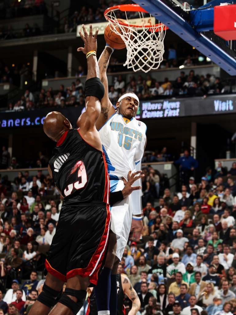 Carmelo Anthony 暴扣 莫宁卡梅隆安东尼