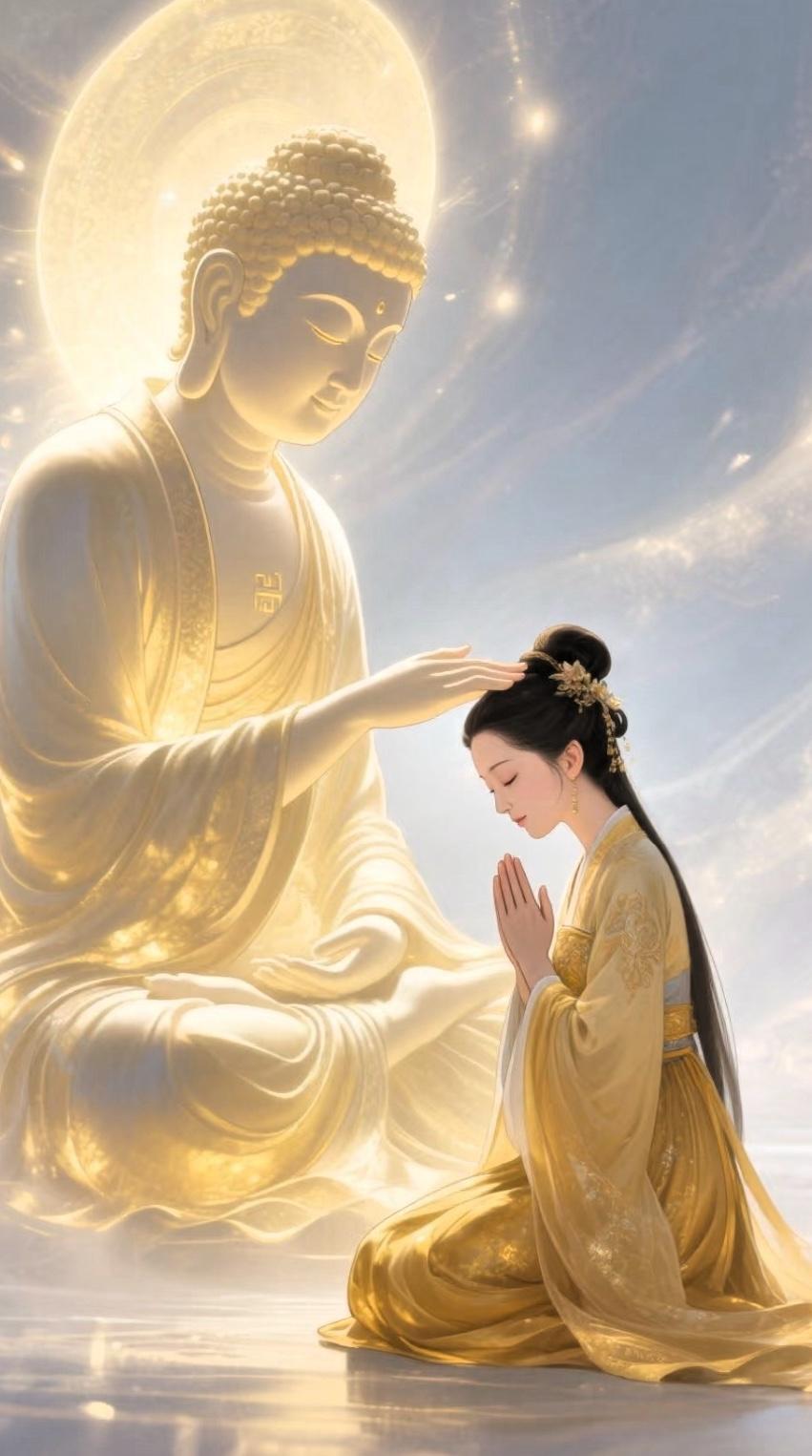 佛说：“福气深的人，
一般前面都很苦，
一旦劫难渡完，后半生福报会很大。

佛说