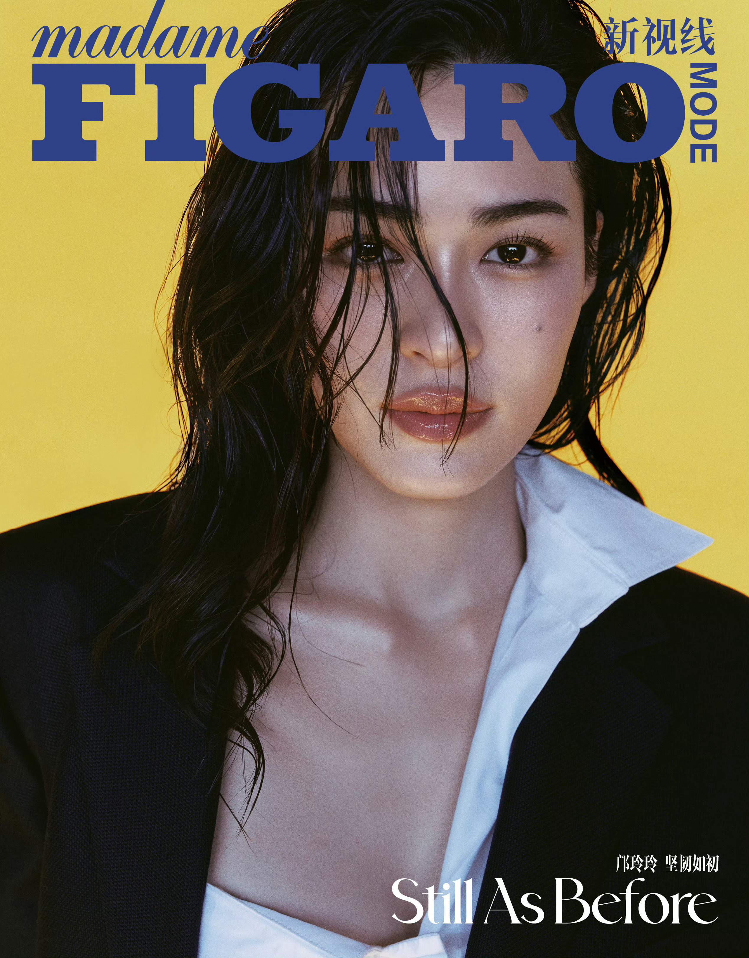 邝玲玲出镜费加罗Mode双封面✨身穿DIOR 2025春夏系列+Ronald v