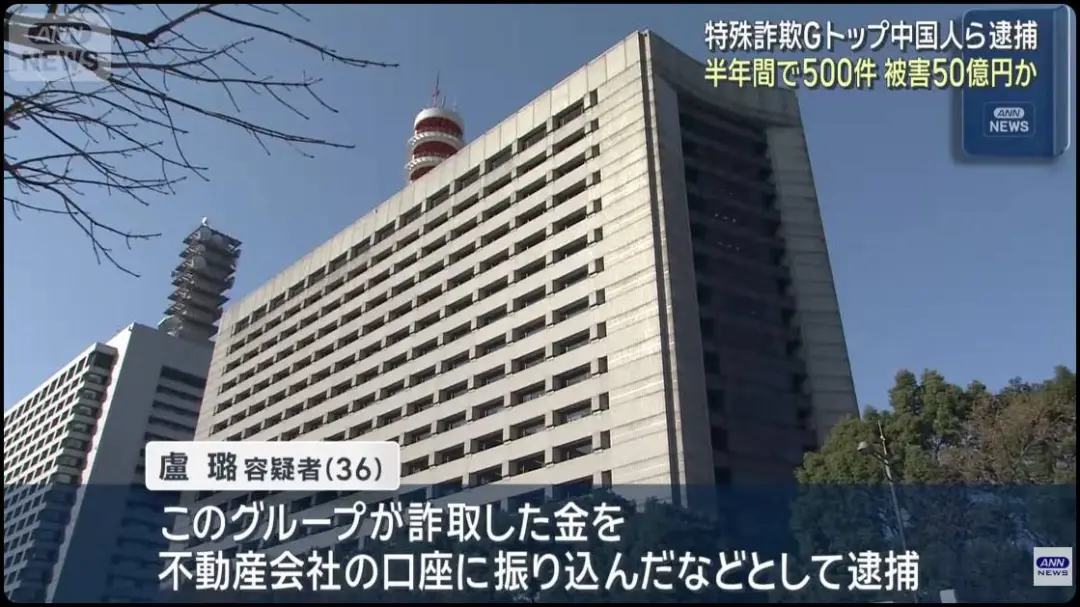 中国籍团伙用诈骗赃款购买东京豪宅