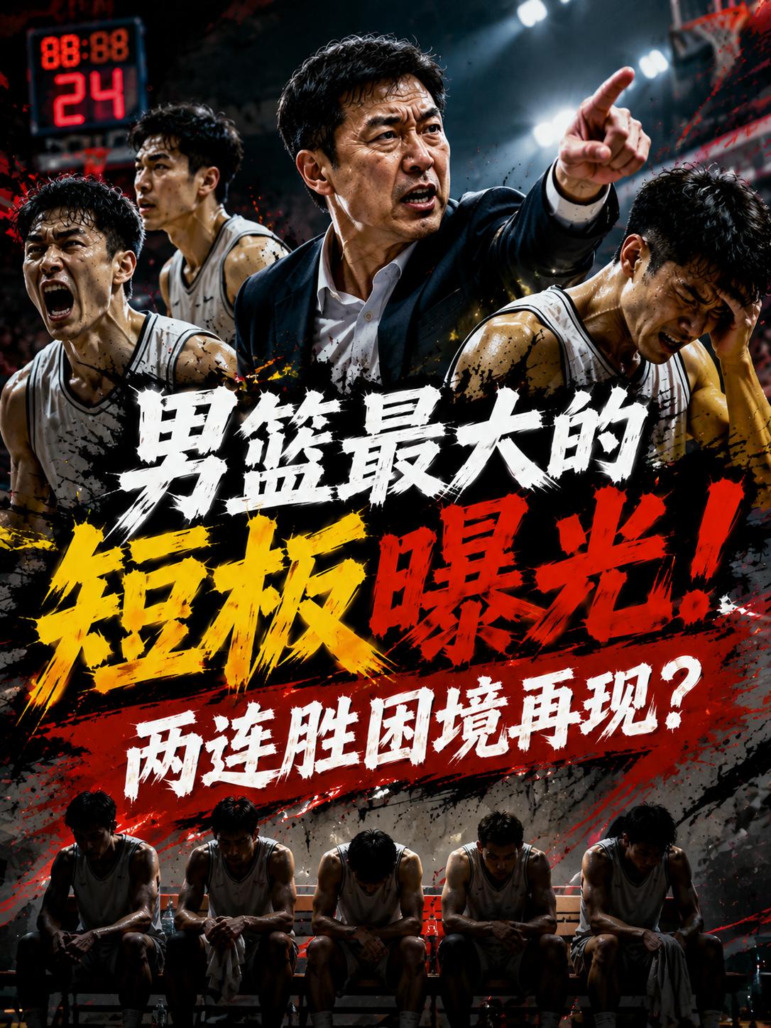 中国男篮最大的短板曝光，如果这道坎无法迈过去的话，我们也很难在第三窗口期的世预赛
