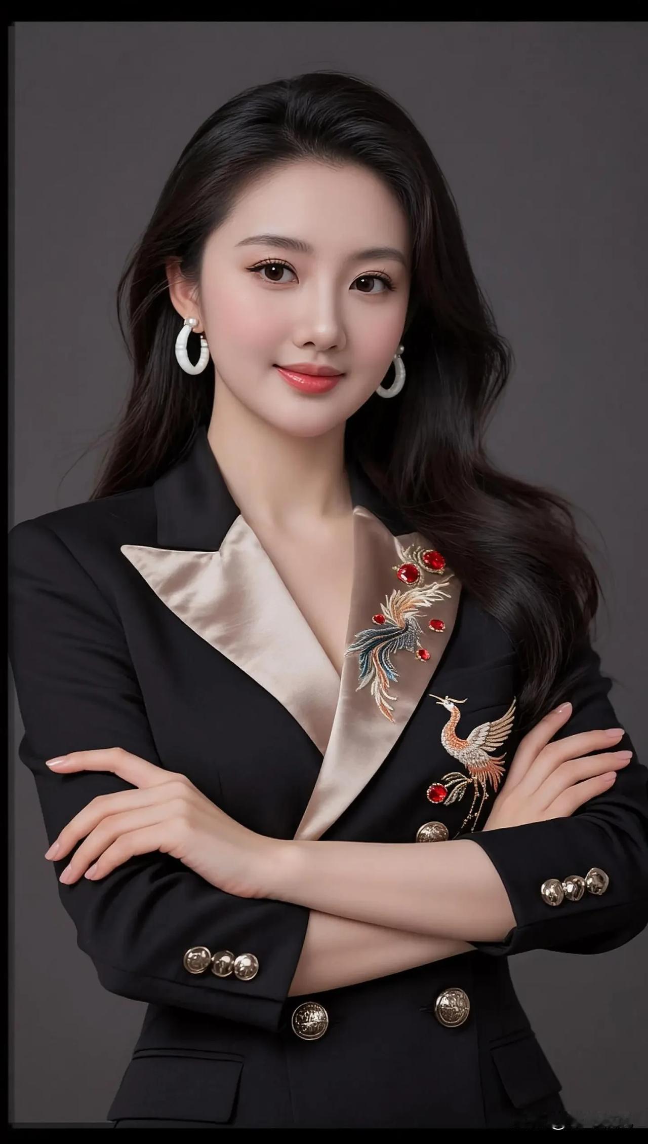 优雅职场风，精致妆容，魅力无限！