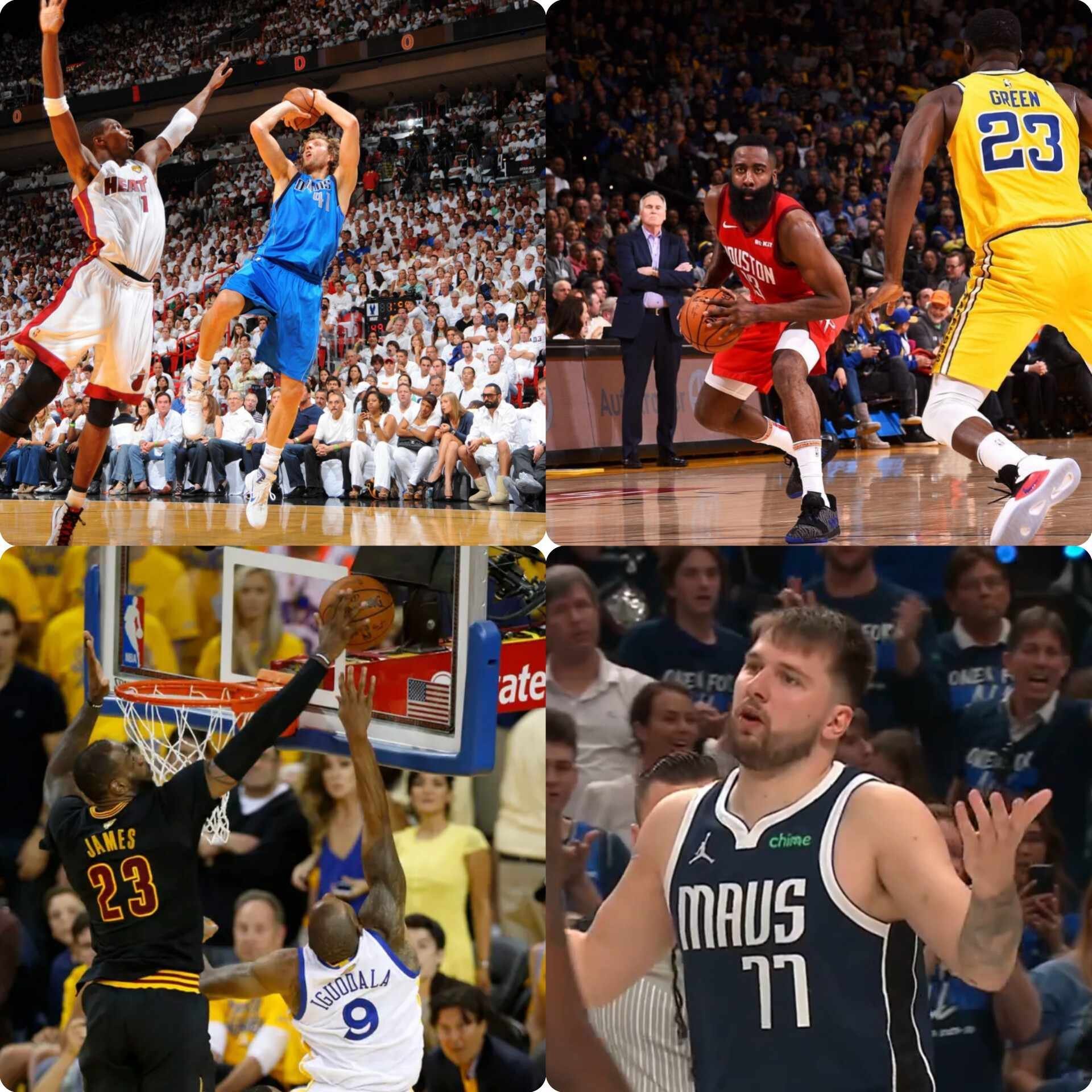 哪一个球员的招牌动作是历史上最精彩的？[思考] ​​​#nba季后赛# ​​​