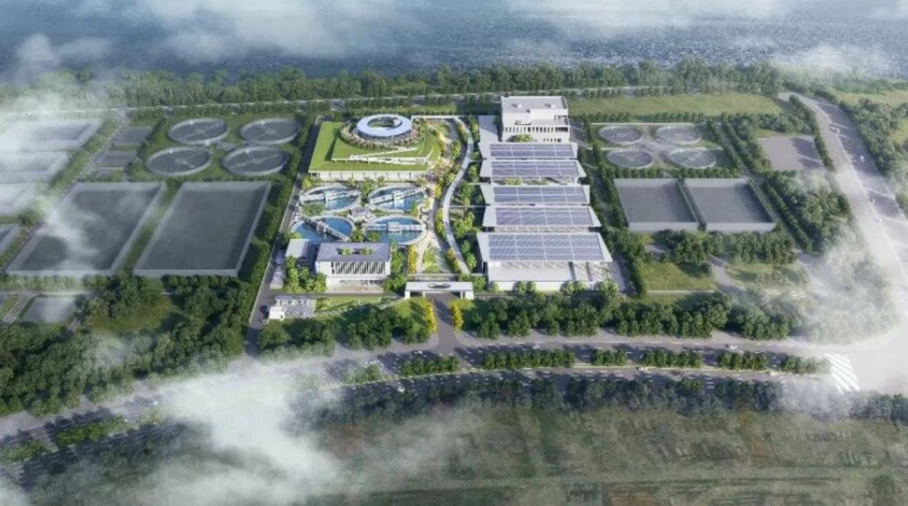 【南沙污水厂将变身岭南园林】一座“公园式”污水处理厂南沙污水处理厂正在加速建设，