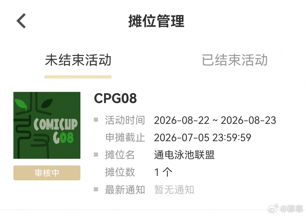 现已加入CPG08之5000进3000大赏赛 