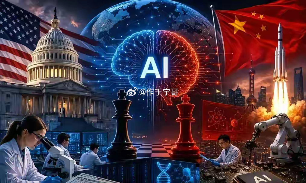前几天美国放话：AI领域只有中美两个玩家，欧洲日韩只能当配角，有的连上桌机会都没