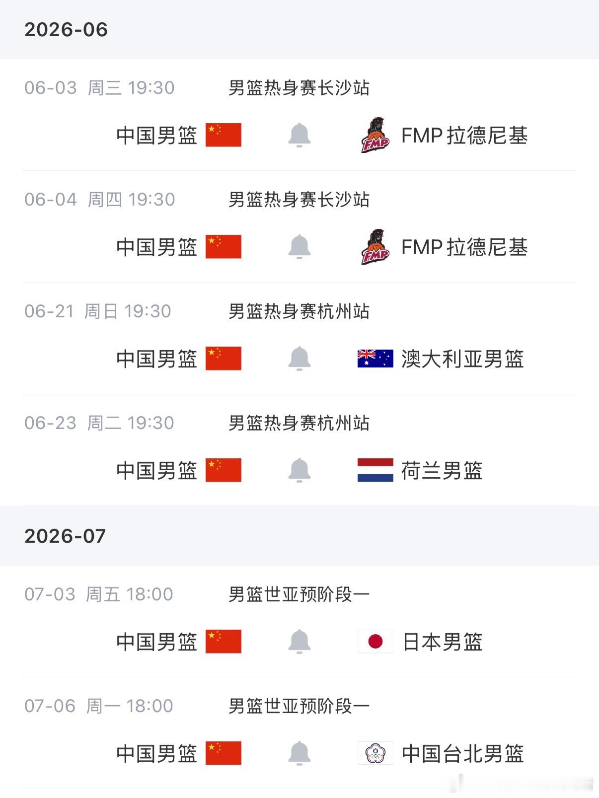 中国男篮 今晚就开始热身赛了？我刚刚看到网传大名单，好像没有继伟。感觉像个淘汰选