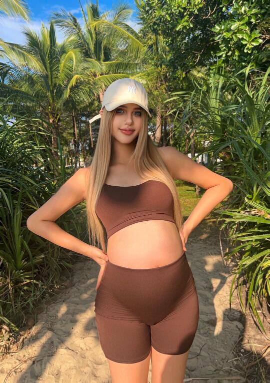 35W|野外探险，做个肆无忌惮的孕妇