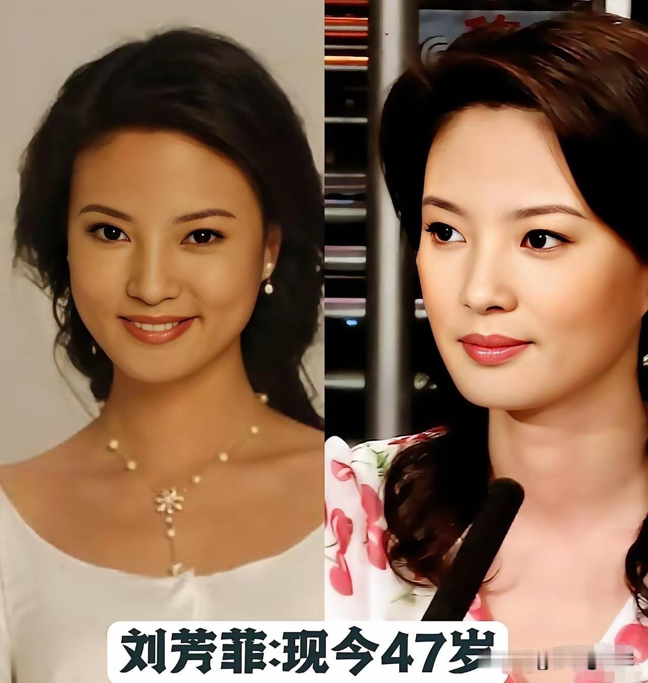 这些央视女主持里，当年你最喜欢哪一位？
刘芳菲，今年47岁。当年可是央视文艺类节