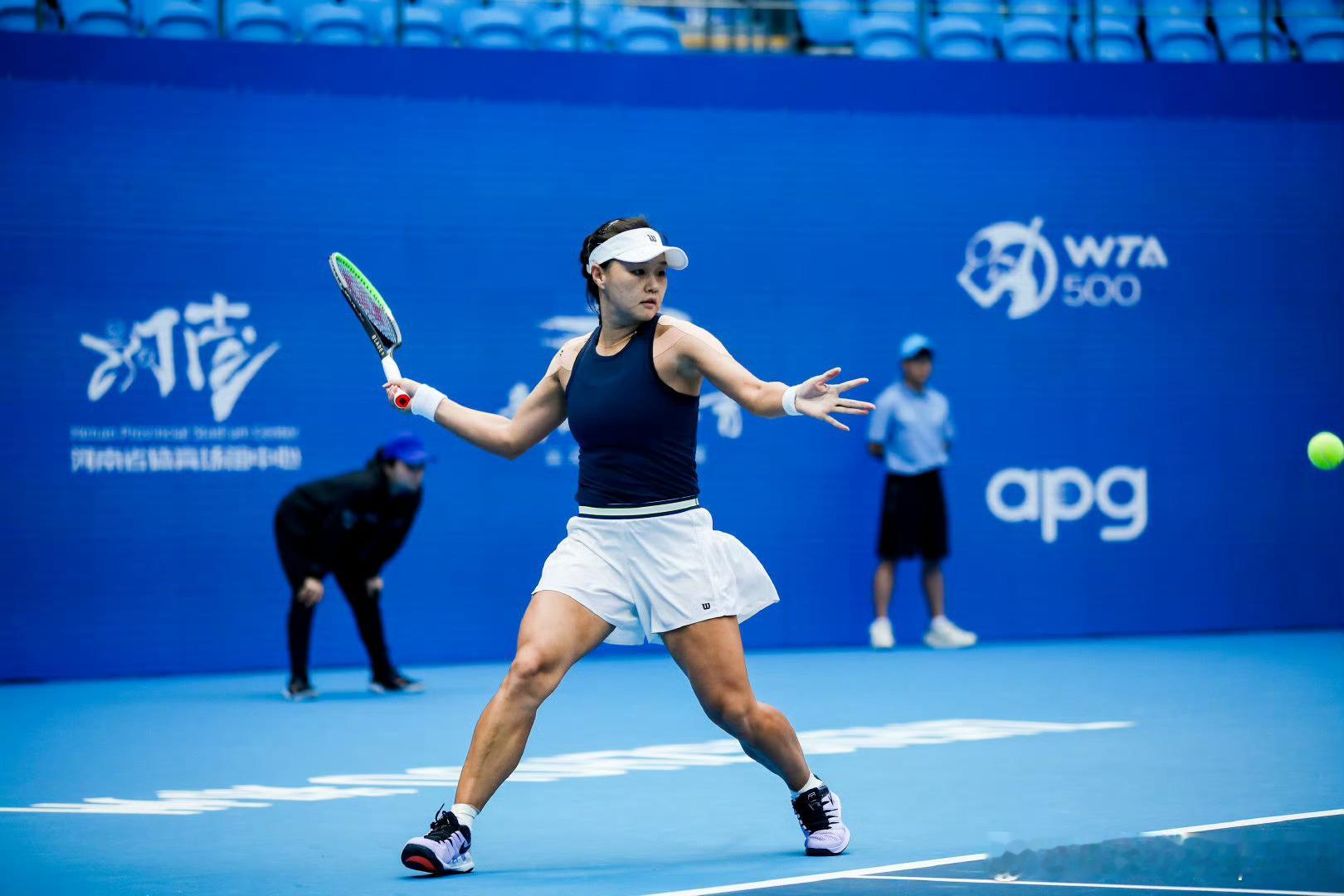 【ITF女子】🇨🇳千岛湖W35女单首轮🇨🇳郭涵煜6-3/6-2 🇭🇰
