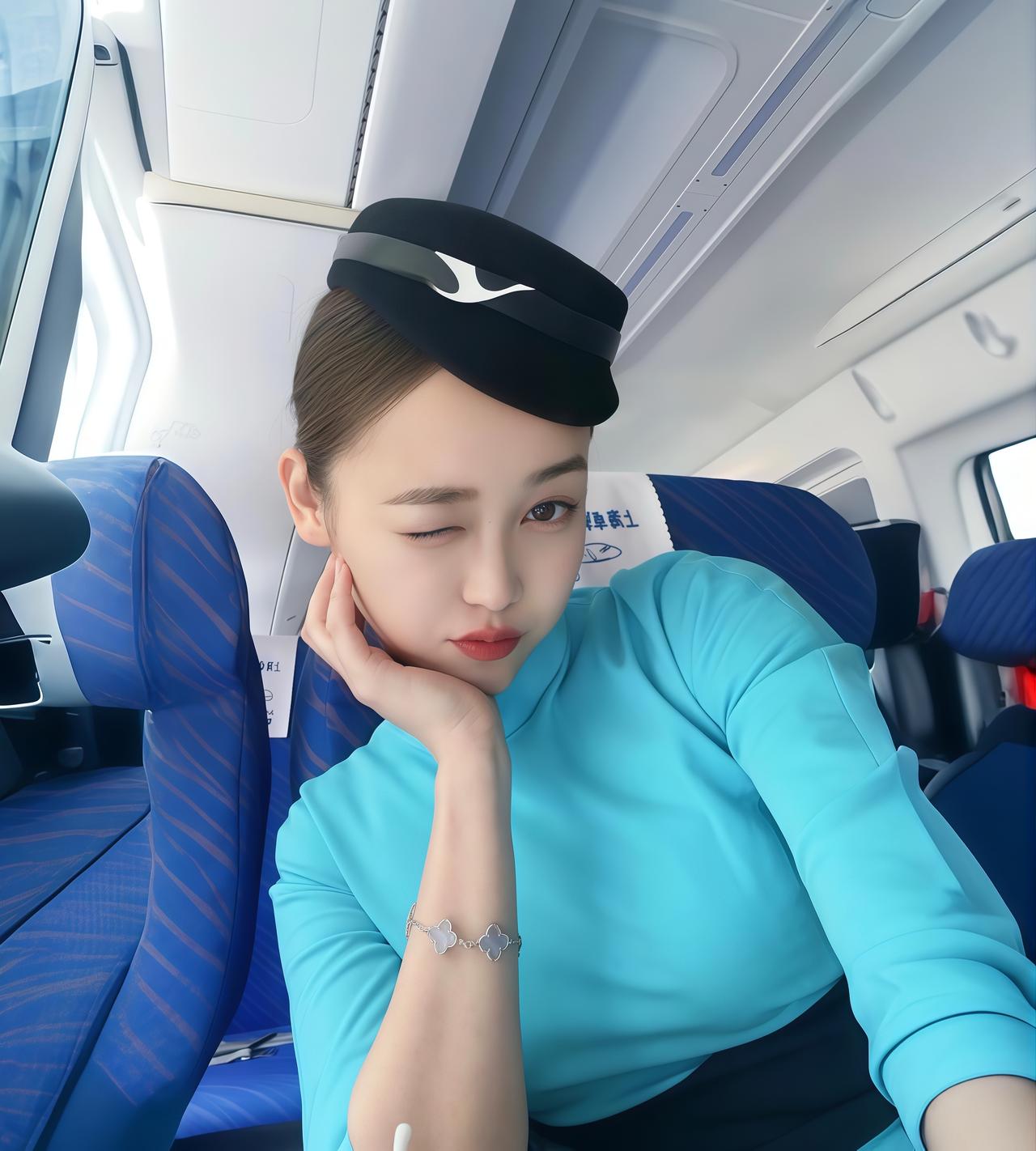 空姐的日常✨ 🎈 在飞机上的一天🛫️