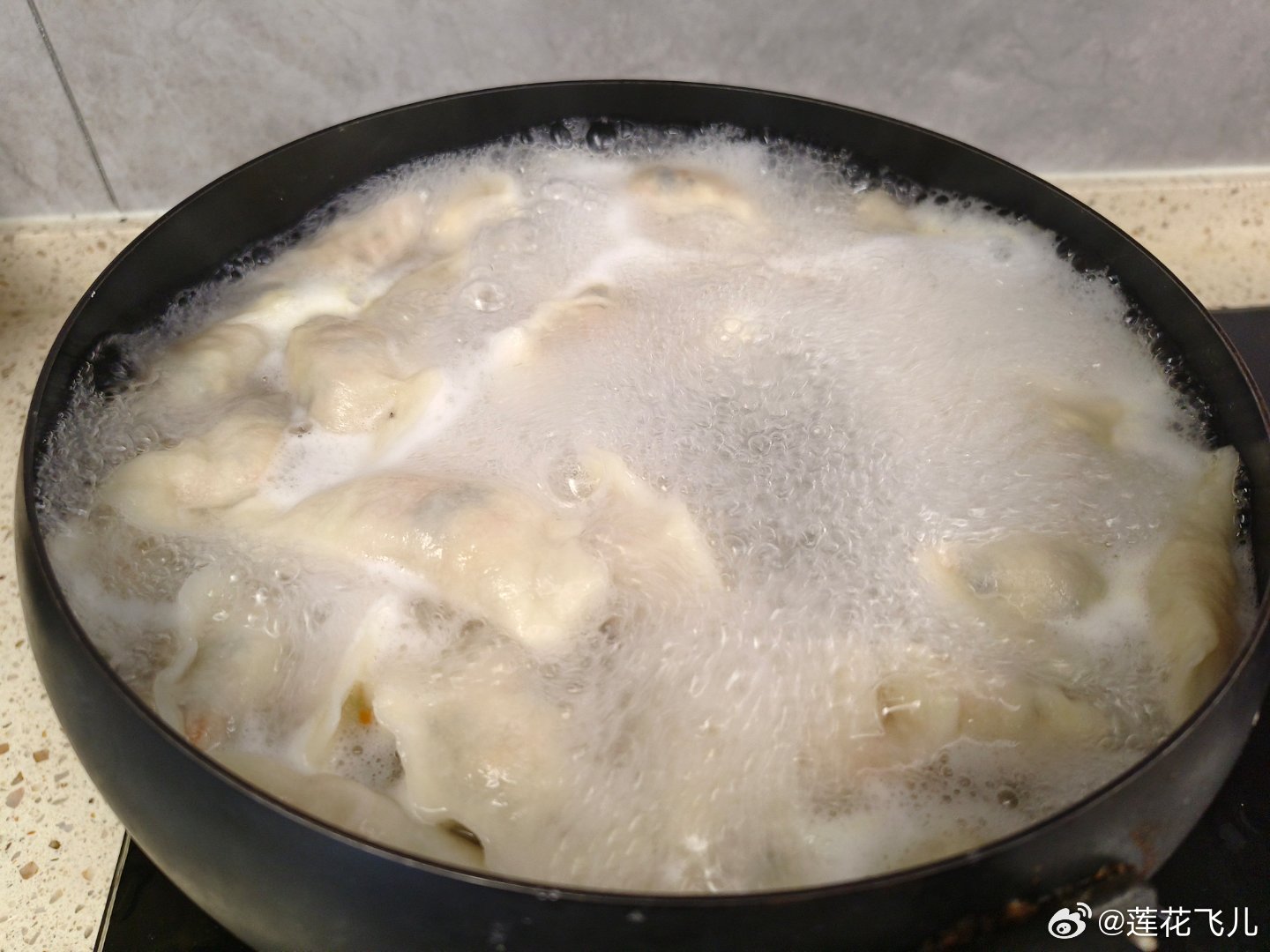 我的美食日记 水饺，水饺万物可包肉馅素馅皆可时令素菜干菜肉类爱吃什么来什么不可辜