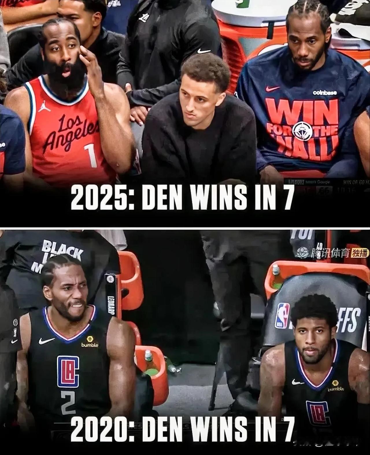 莱昂纳德命也太苦了，摊上了哈登和乔治这么两个队友！

2020年季后赛半决赛，快