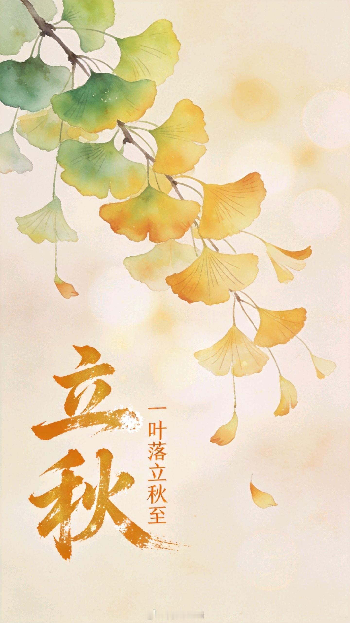 今日立秋🍂 