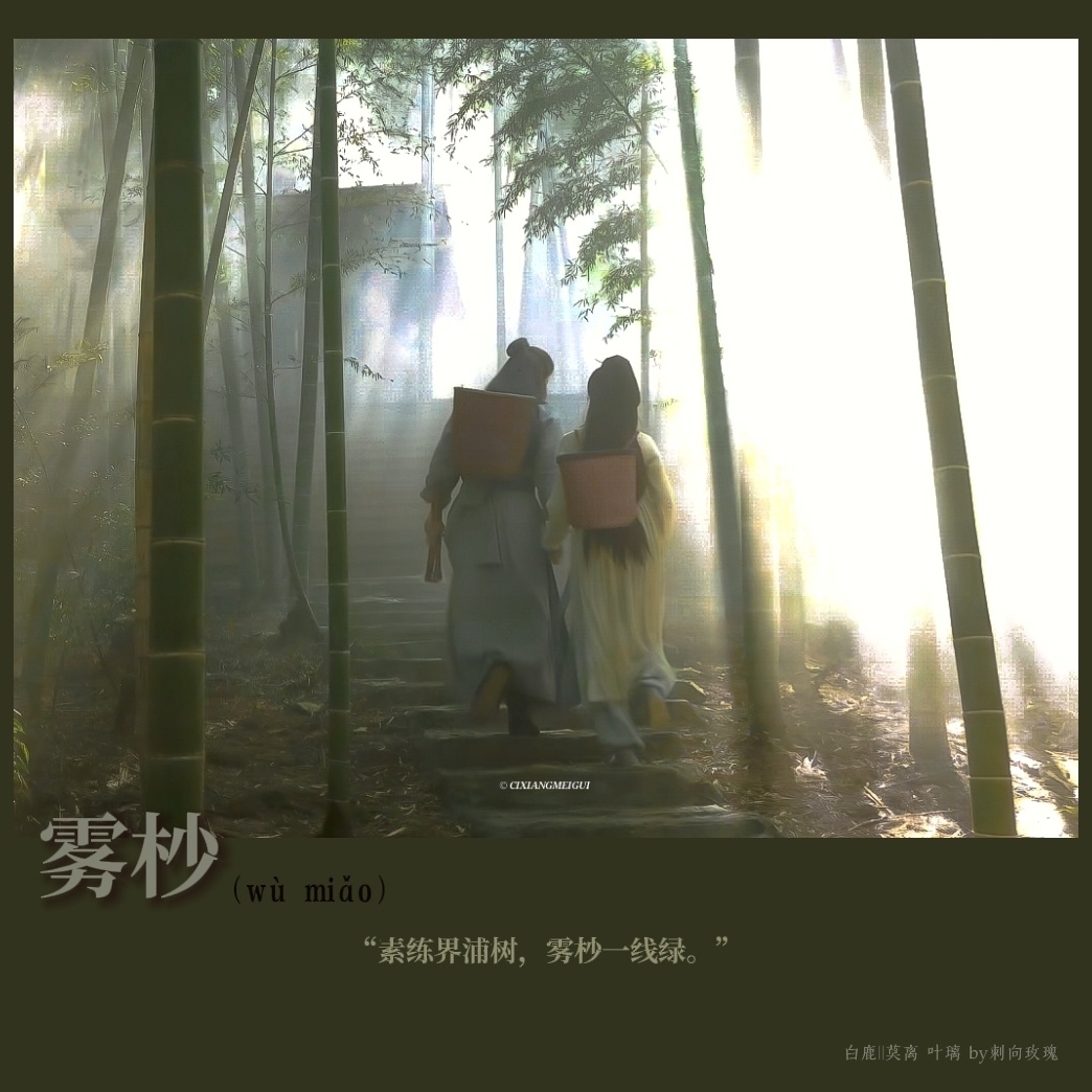 莫离‖中式美学🍃-白鹿叶璃