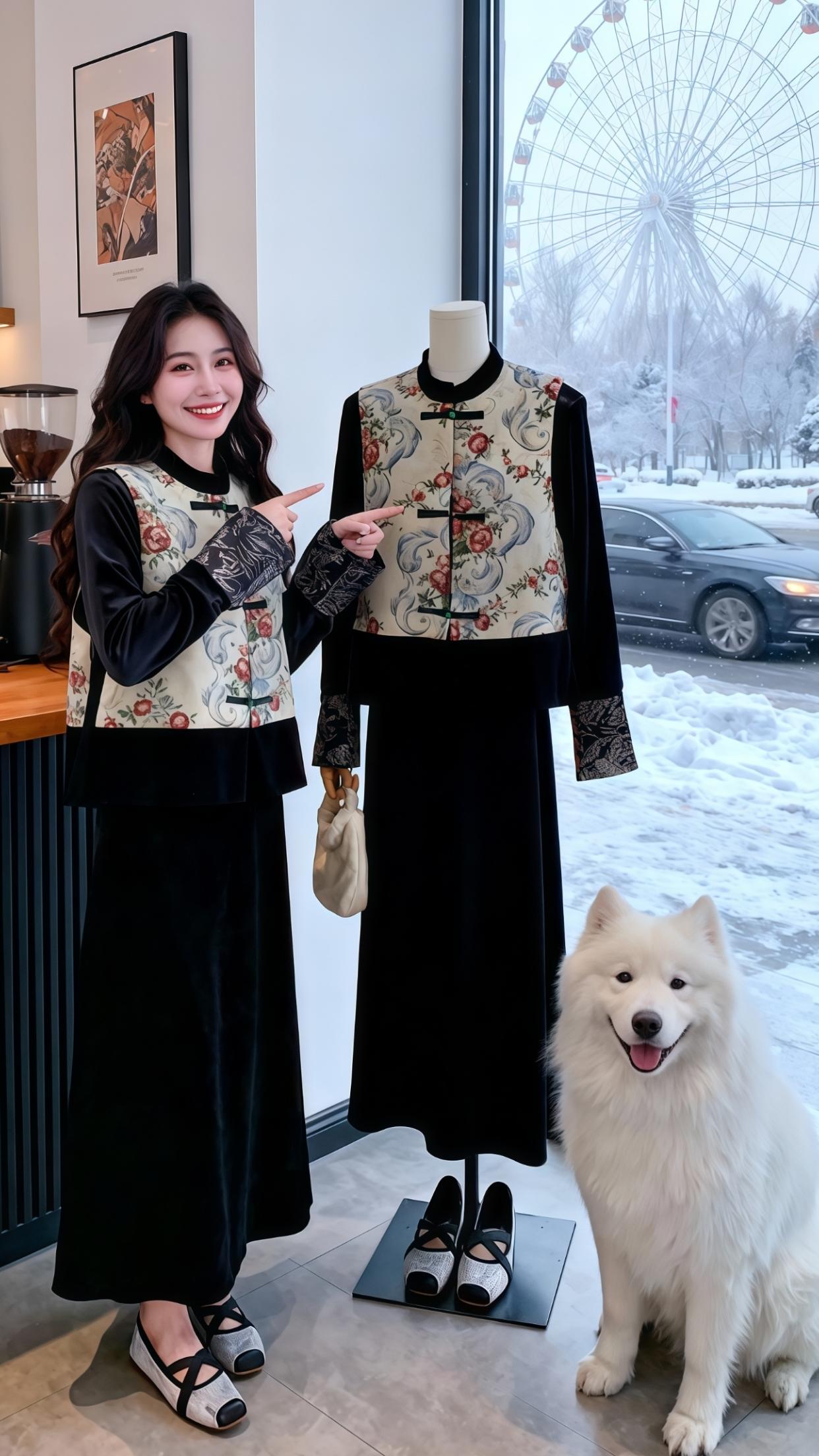 复古穿搭 女神范 精致穿搭 轻奢穿搭 新中式穿搭