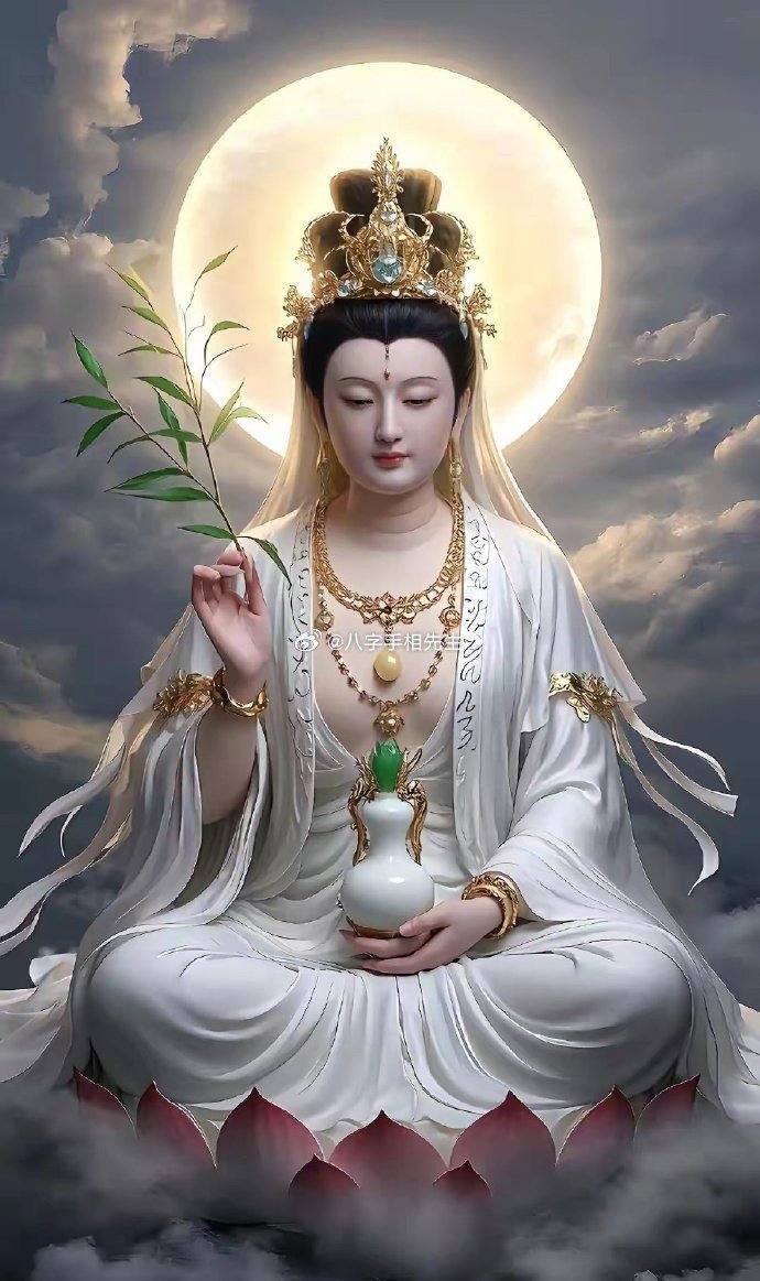 菩萨说，放心吧，你所求之事马上有好结果！接一句“心诚则灵！”好消息马不停蹄向你奔