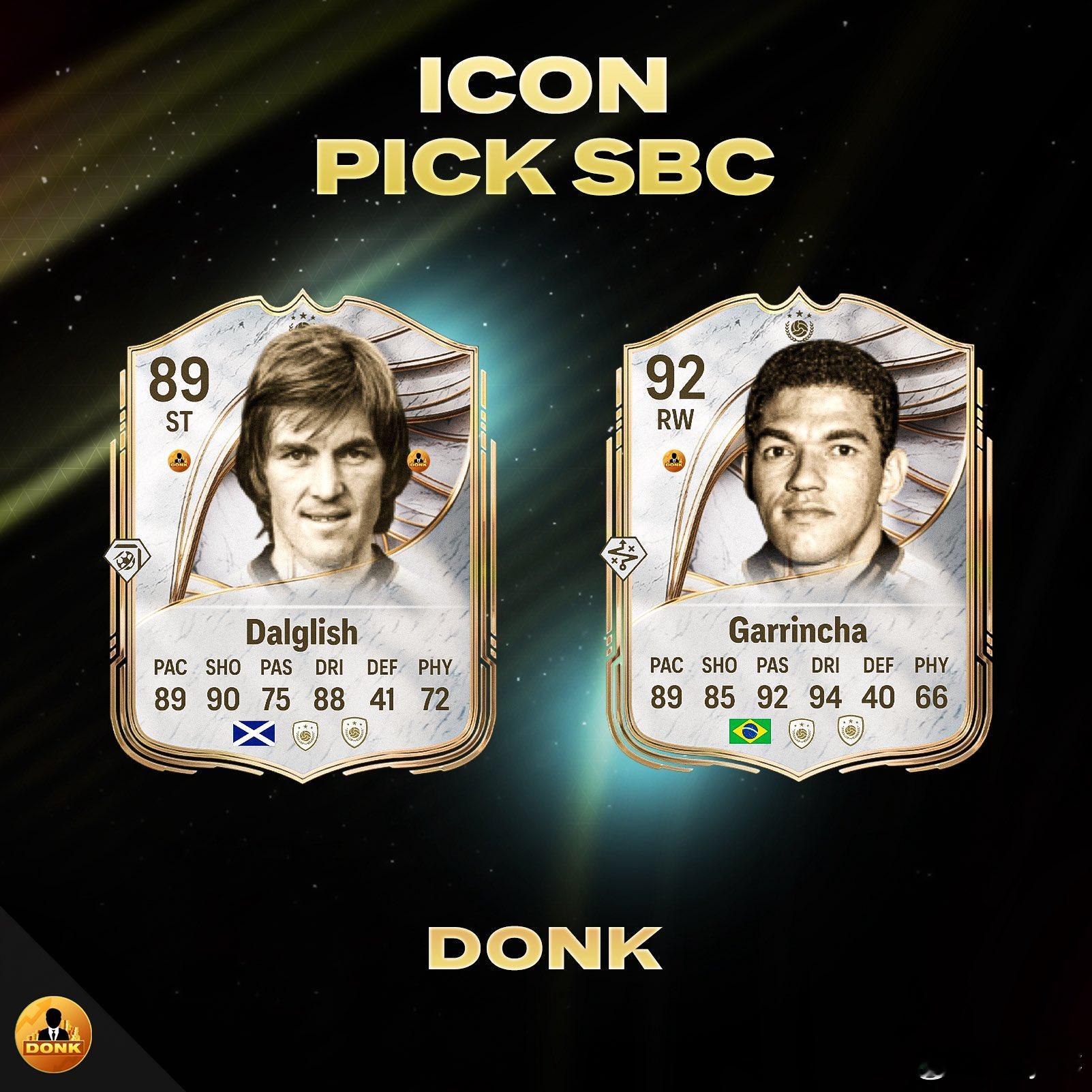 新一期比赛日传奇挑选泄露。达格利什 & 加林查 ，大家冲一张不？FC26