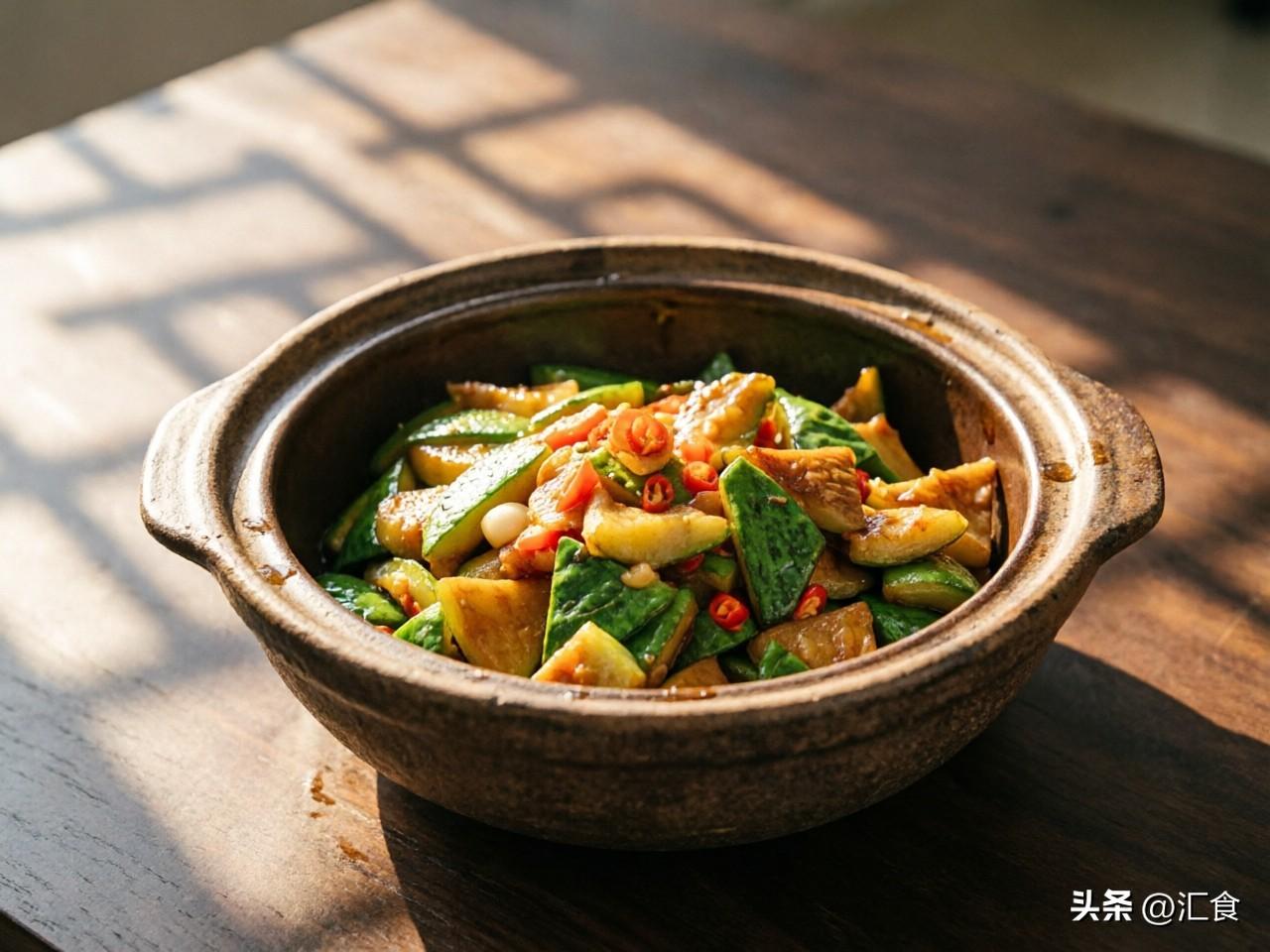 酱烧嫩瓜仔

食材准备：

1. 主料：嫩南瓜（或西葫芦） 500克（切滚刀块）