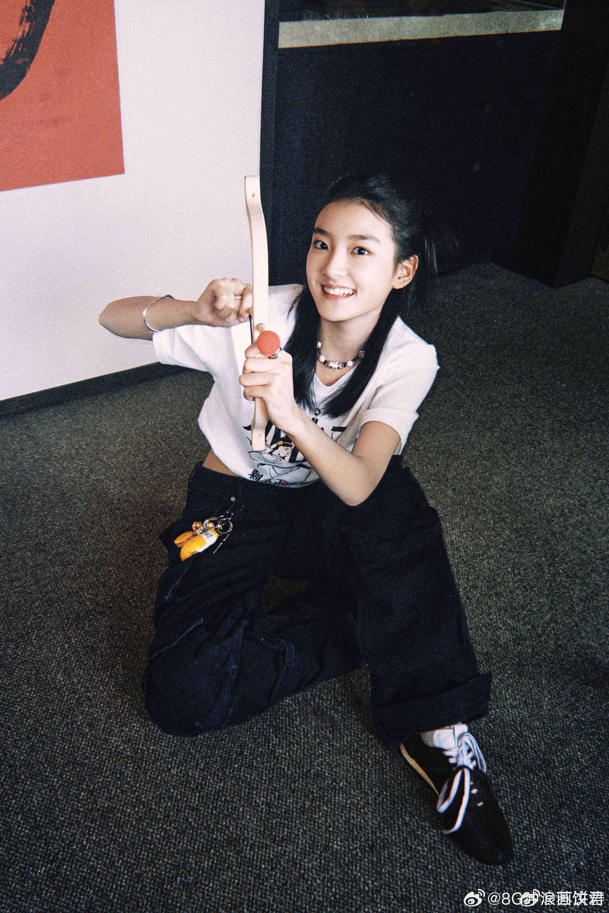 王圣迪元气系少女 从灵气的普普到飒爽的小桔子，王圣迪的成长轨迹太亮眼！十五岁的她